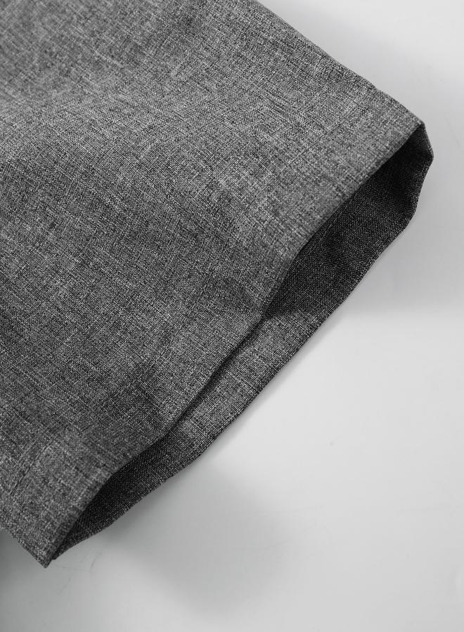 Take Two Men Grey Pocket Detail Shirt and Pants Co-Ords - Image 5